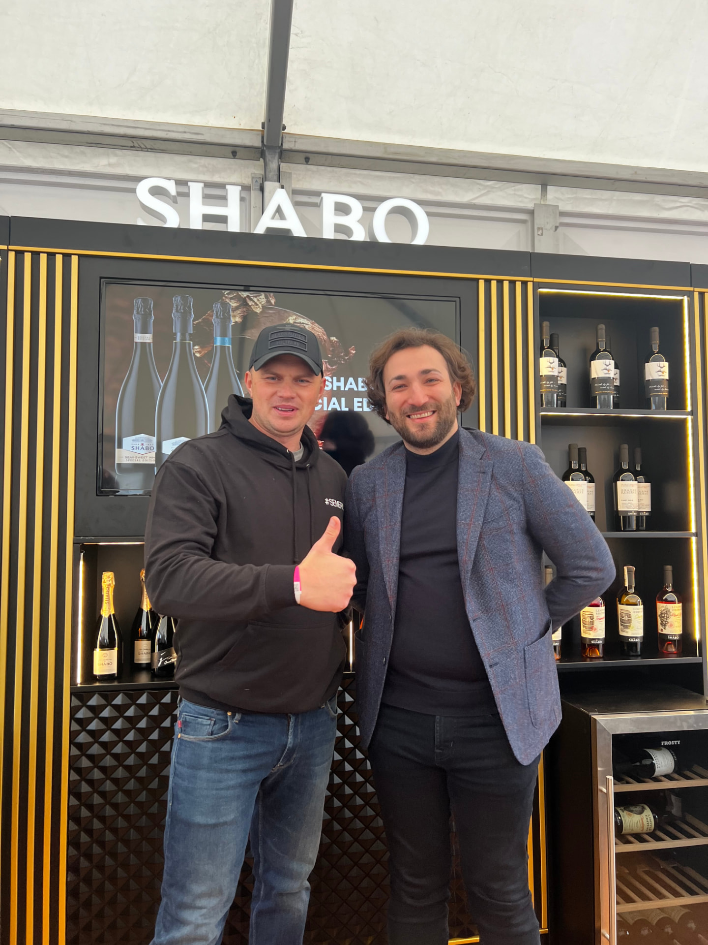 SEMERO founder at a partner event